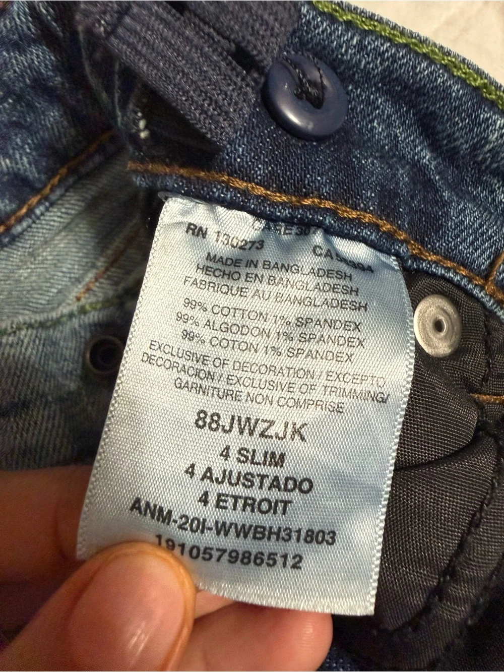 Wrangler Light Blue Straight Leg Jeans